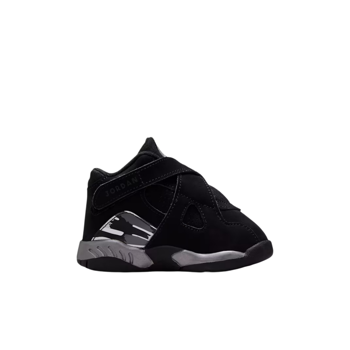 (TD) Air Jordan 8 Retro "Chrome" (2026) [305360-007] Sneakers in Black | FOOT NINJAS {2}