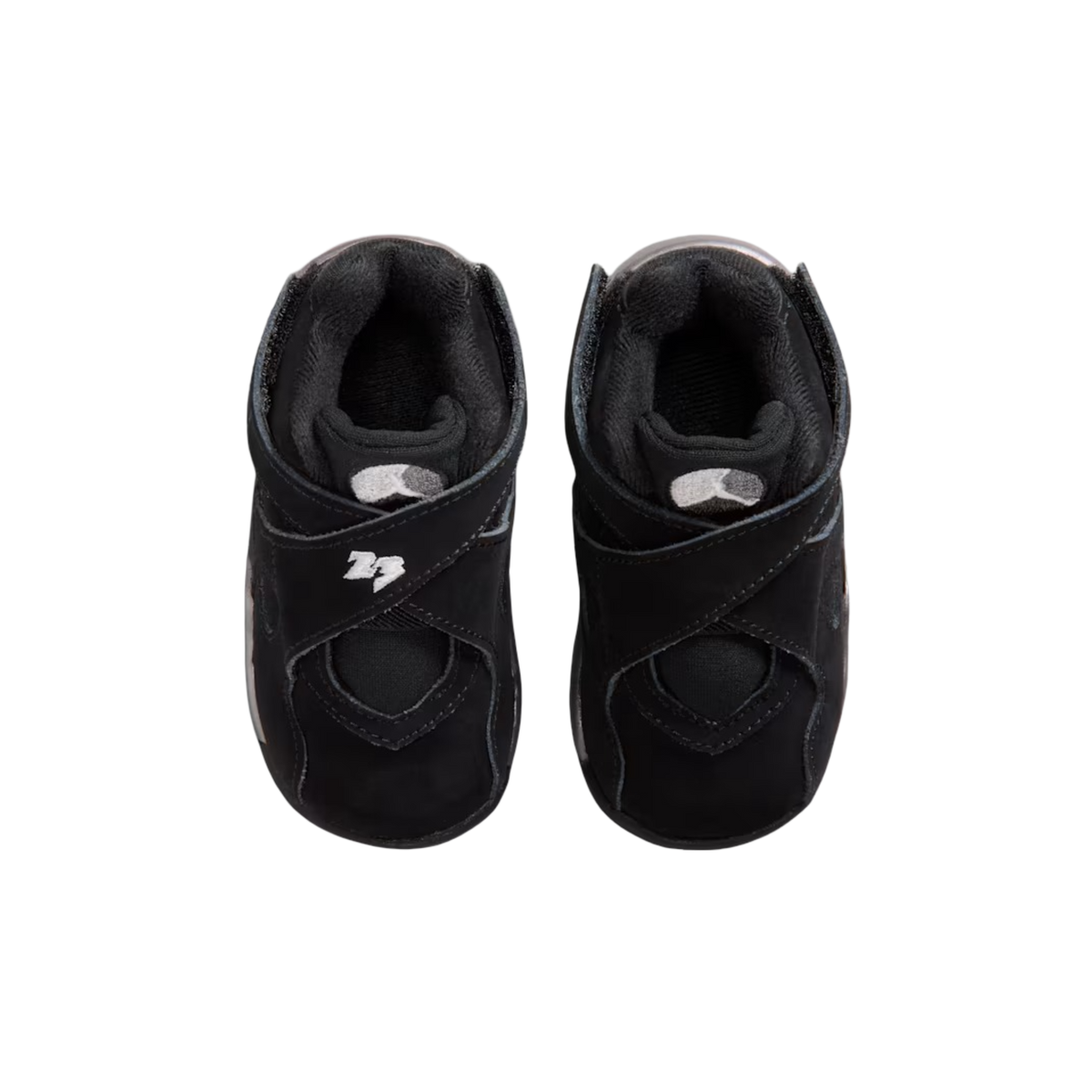 (TD) Air Jordan 8 Retro "Chrome" (2026) [305360-007] Sneakers in Black | FOOT NINJAS {4}
