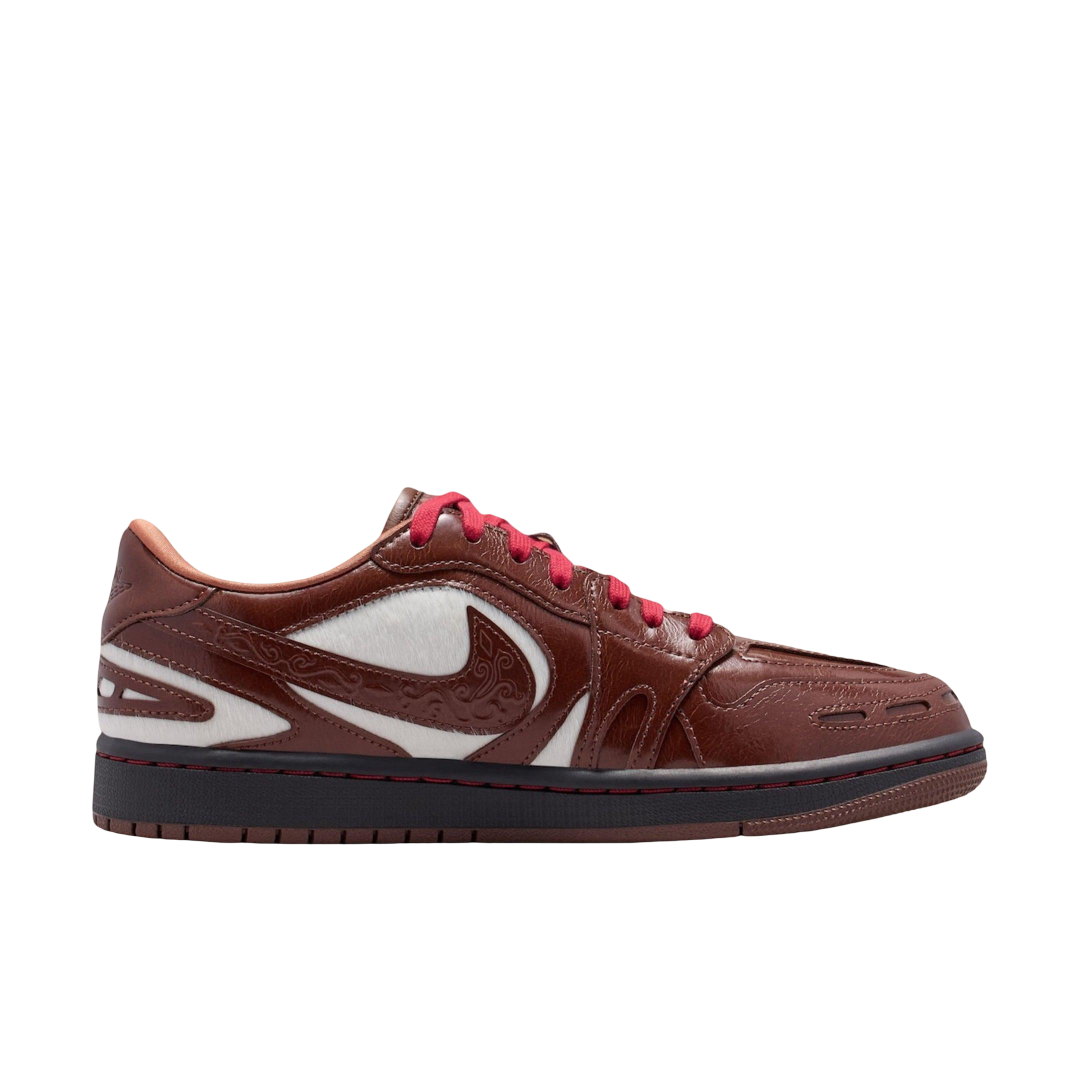 (Women's) Air Jordan 1 Low MM Method of Make V3 "YOTH Year Of The Horse / Lunar New Year" (2026) [IQ1106-220] Sneakers in Brown | FOOT NINJAS {2}
