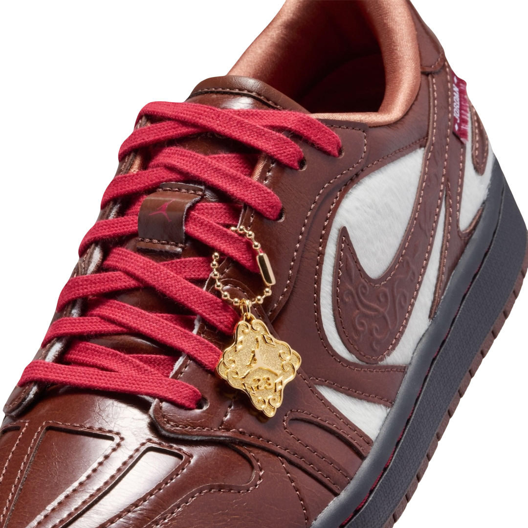(Women's) Air Jordan 1 Low MM Method of Make V3 "YOTH Year Of The Horse / Lunar New Year" (2026) [IQ1106-220] Sneakers in Brown | FOOT NINJAS {7}