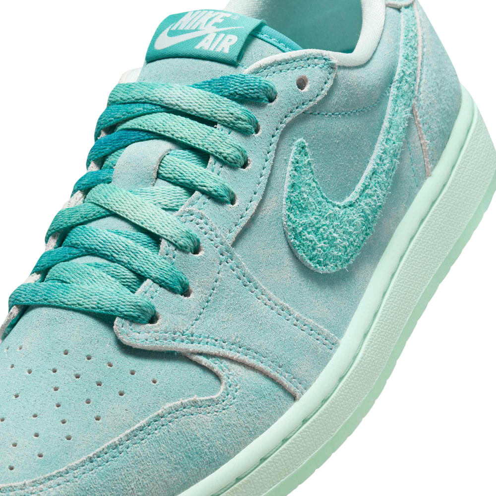 (Women's) Air Jordan 1 Low OG "Washed Teal" (2025) [HQ8111-300] Sneakers in Green | FOOT NINJAS {7}