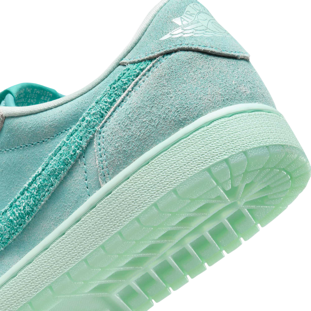 (Women's) Air Jordan 1 Low OG "Washed Teal" (2025) [HQ8111-300] Sneakers in Green | FOOT NINJAS {8}