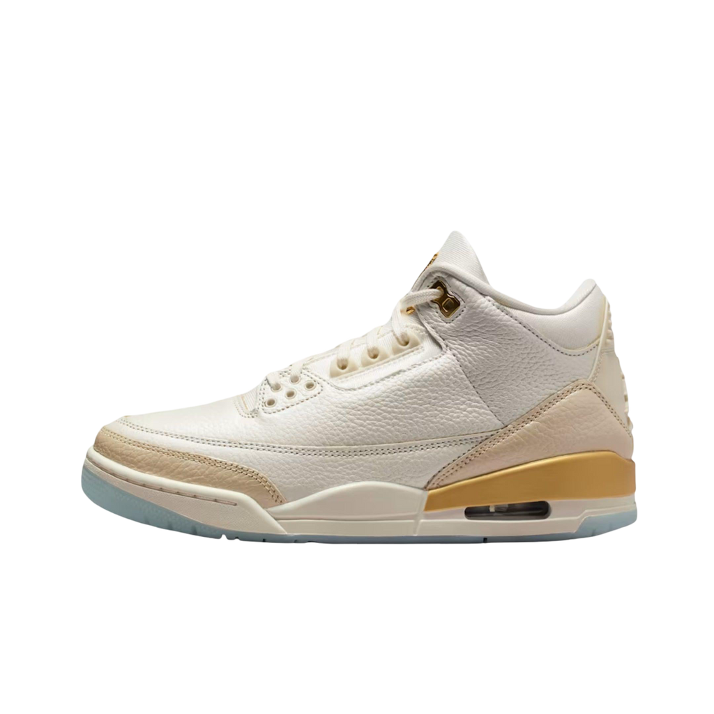 (Women's) Air Jordan 3 Retro "Champagne and Oysters" (2025) [IB2255-100] Sneakers in Beige | FOOT NINJAS {1}