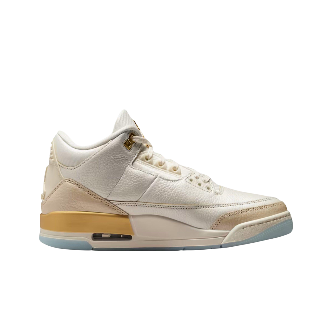 (Women's) Air Jordan 3 Retro "Champagne and Oysters" (2025) [IB2255-100] Sneakers in Beige | FOOT NINJAS {2}
