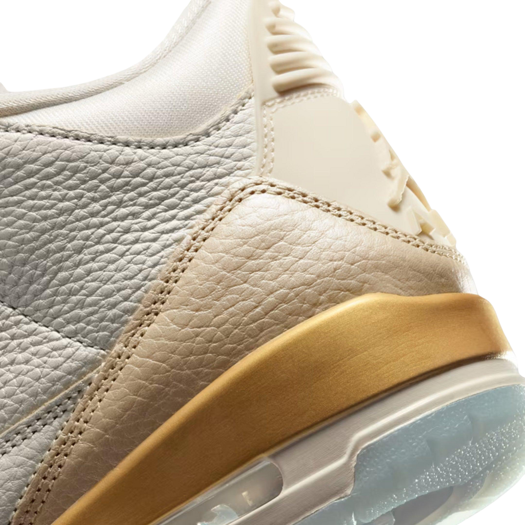 (Women's) Air Jordan 3 Retro "Champagne and Oysters" (2025) [IB2255-100] Sneakers in Beige | FOOT NINJAS {8}