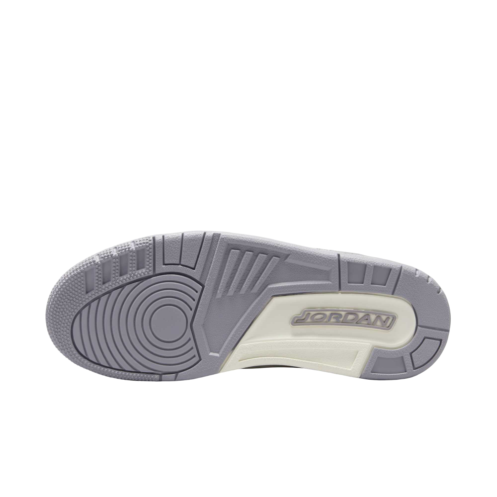 (Women's) Air Jordan 3 Retro "Sail / Cement Grey" (2025) [CK9246-100] Sneakers in Beige | FOOT NINJAS {6}