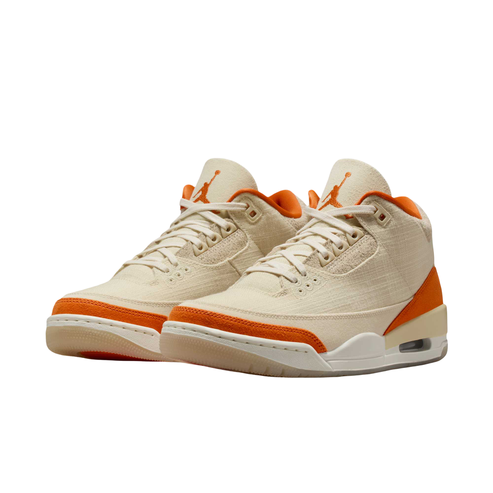 (Women's) Air Jordan 3 Retro TEX "Starfish / Orange Trance" (2025) [IH7694-200] Sneakers in Orange | FOOT NINJAS {3}