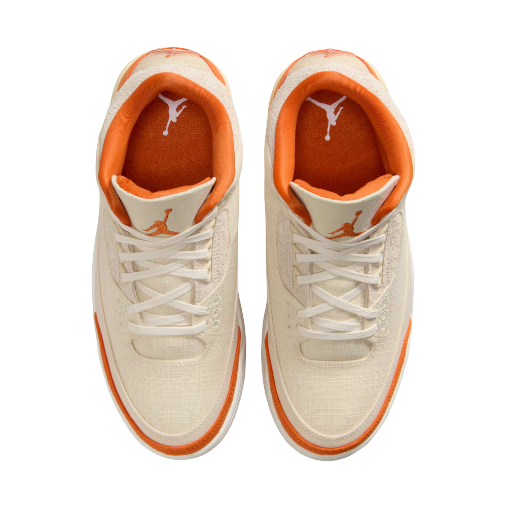 (Women's) Air Jordan 3 Retro TEX "Starfish / Orange Trance" (2025) [IH7694-200] Sneakers in Orange | FOOT NINJAS {4}