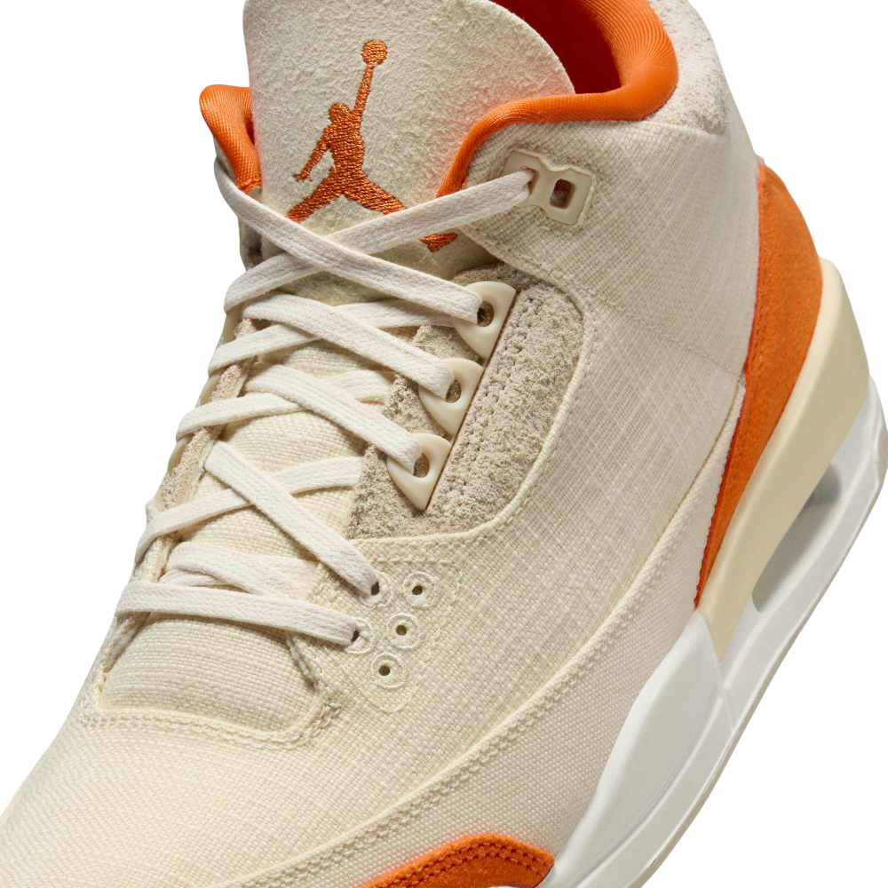 (Women's) Air Jordan 3 Retro TEX "Starfish / Orange Trance" (2025) [IH7694-200] Sneakers in Orange | FOOT NINJAS {7}
