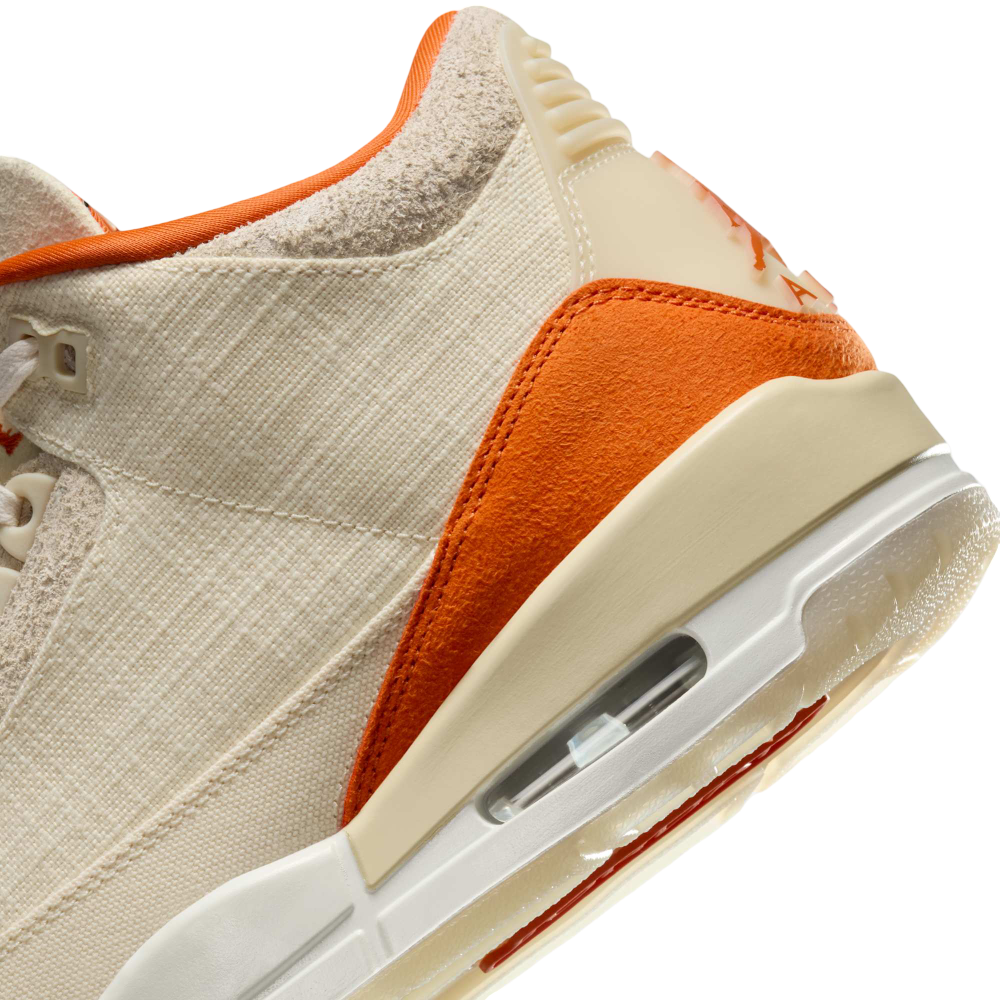 (Women's) Air Jordan 3 Retro TEX "Starfish / Orange Trance" (2025) [IH7694-200] Sneakers in Orange | FOOT NINJAS {8}
