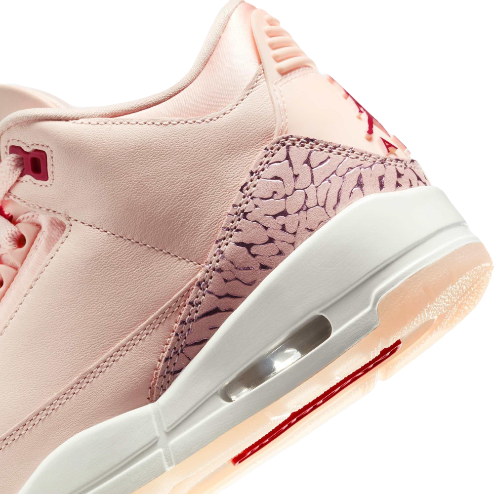 (Women's) Air Jordan 3 Retro "Valentine's Day / Treat Yourself" (2025) [HJ0178-600] Sneakers in Pink | FOOT NINJAS {8}