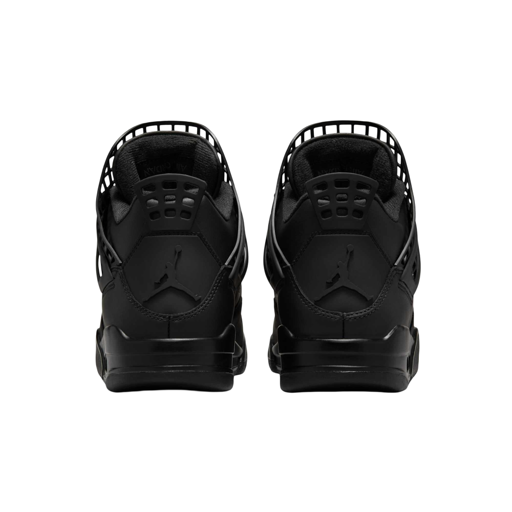 (Women's) Air Jordan 4 Retro NET "Black / Metallic Silver" (2025) [FN7251-001] Sneakers in Black | FOOT NINJAS {5}