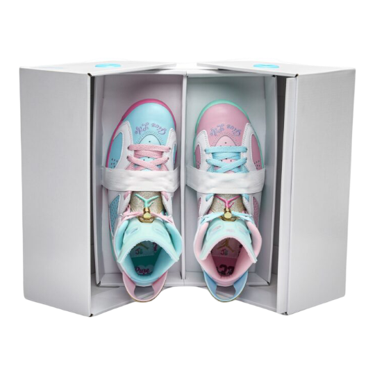 (Women's) Air Jordan 6 Retro DB x Jillian Beagley "Doernbecher" (2025) [IB6059-920] Sneakers in Multicolor | FOOT NINJAS {19}