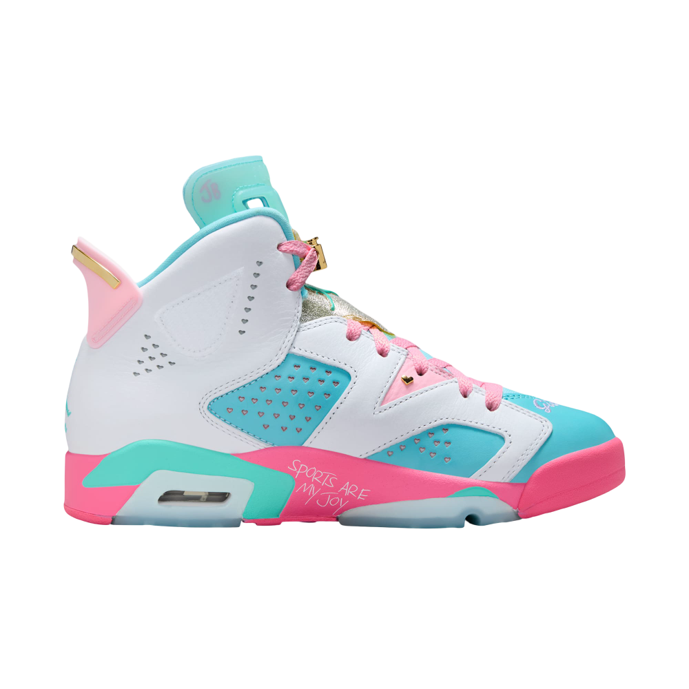 (Women's) Air Jordan 6 Retro DB x Jillian Beagley "Doernbecher" (2025) [IB6059-920] Sneakers in Multicolor | FOOT NINJAS {3}