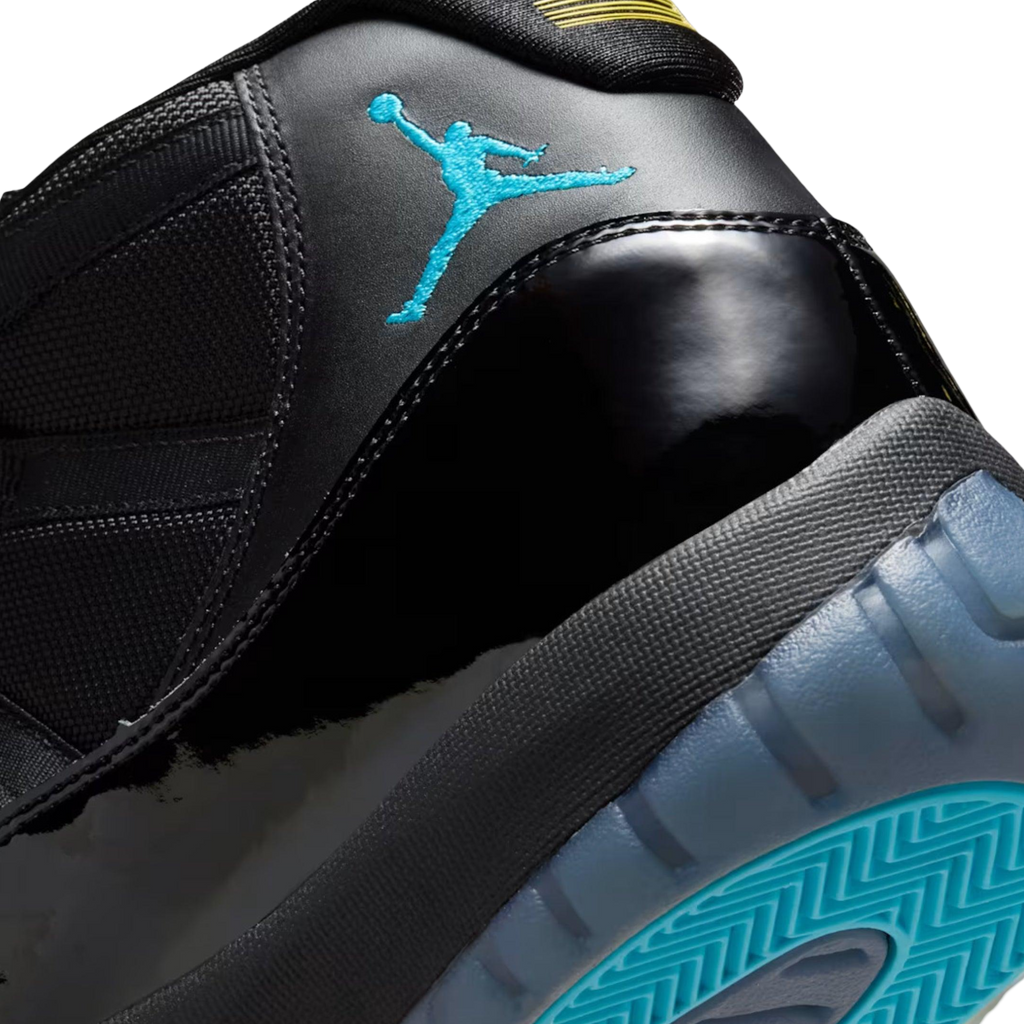 (Men's) Air Jordan 11 Retro "Black / Gamma Blue" (2025) [CT8012-047] Sneakers in Black | FOOT NINJAS [8]