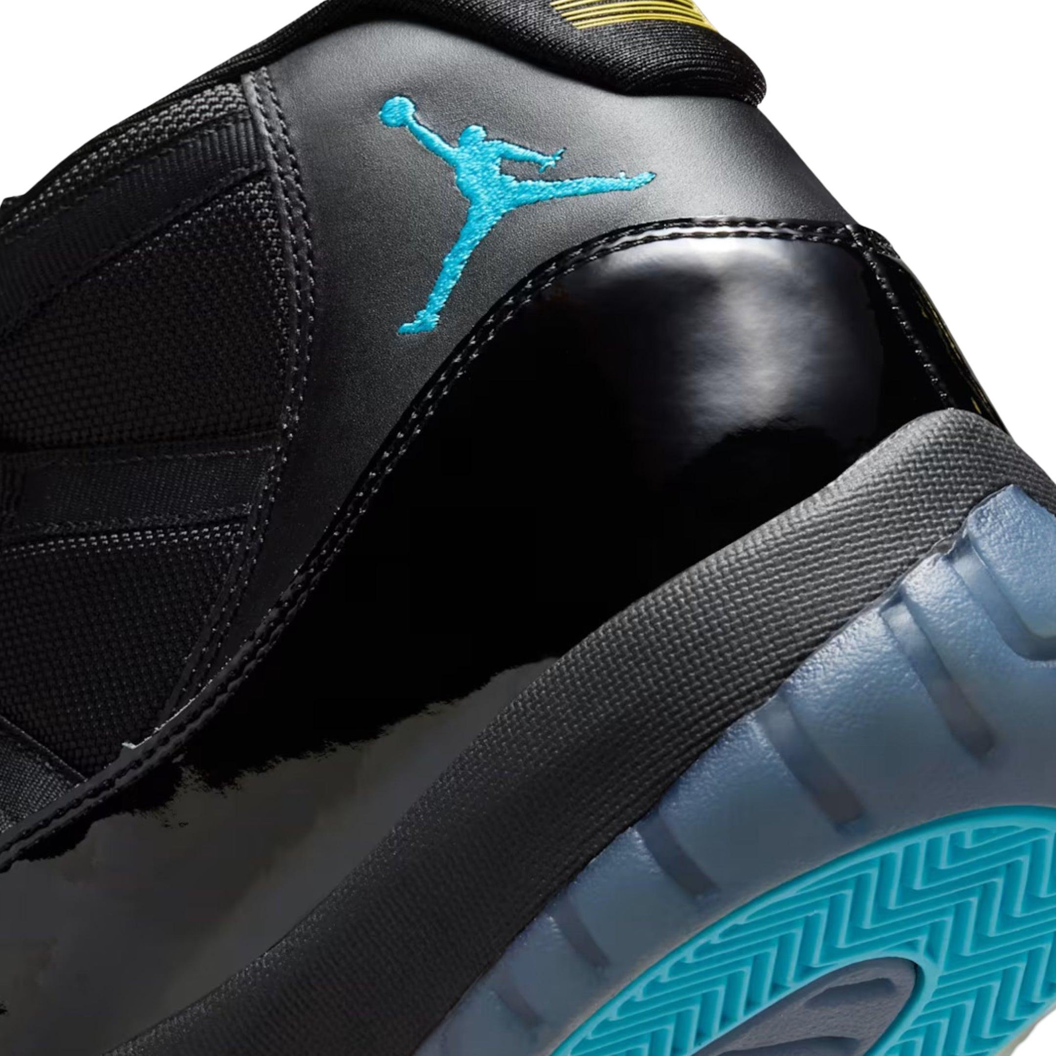 (Men's) Air Jordan 11 Retro "Black / Gamma Blue" (2025) [CT8012-047] Sneakers in Black | FOOT NINJAS [8]