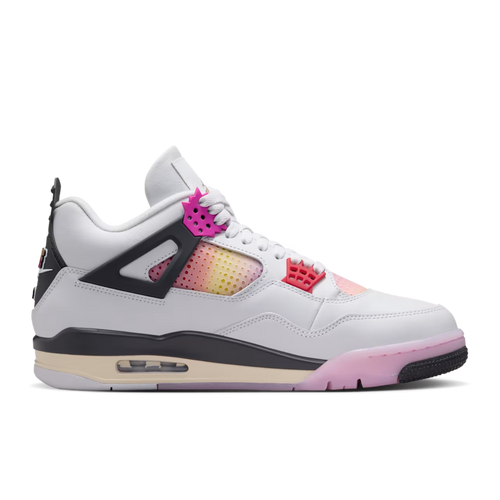 (Men's) Air Jordan 4 Retro "Comic Dunk" (2026) [JA1135-100] Sneakers in White | FOOT NINJAS {2}