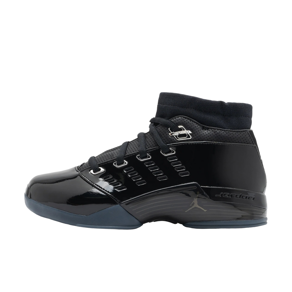 (Men's) Air Jordan 17 Retro Low "Black Patent" (2026) [IV7640-001] Sneakers in Black | FOOT NINJAS {1}