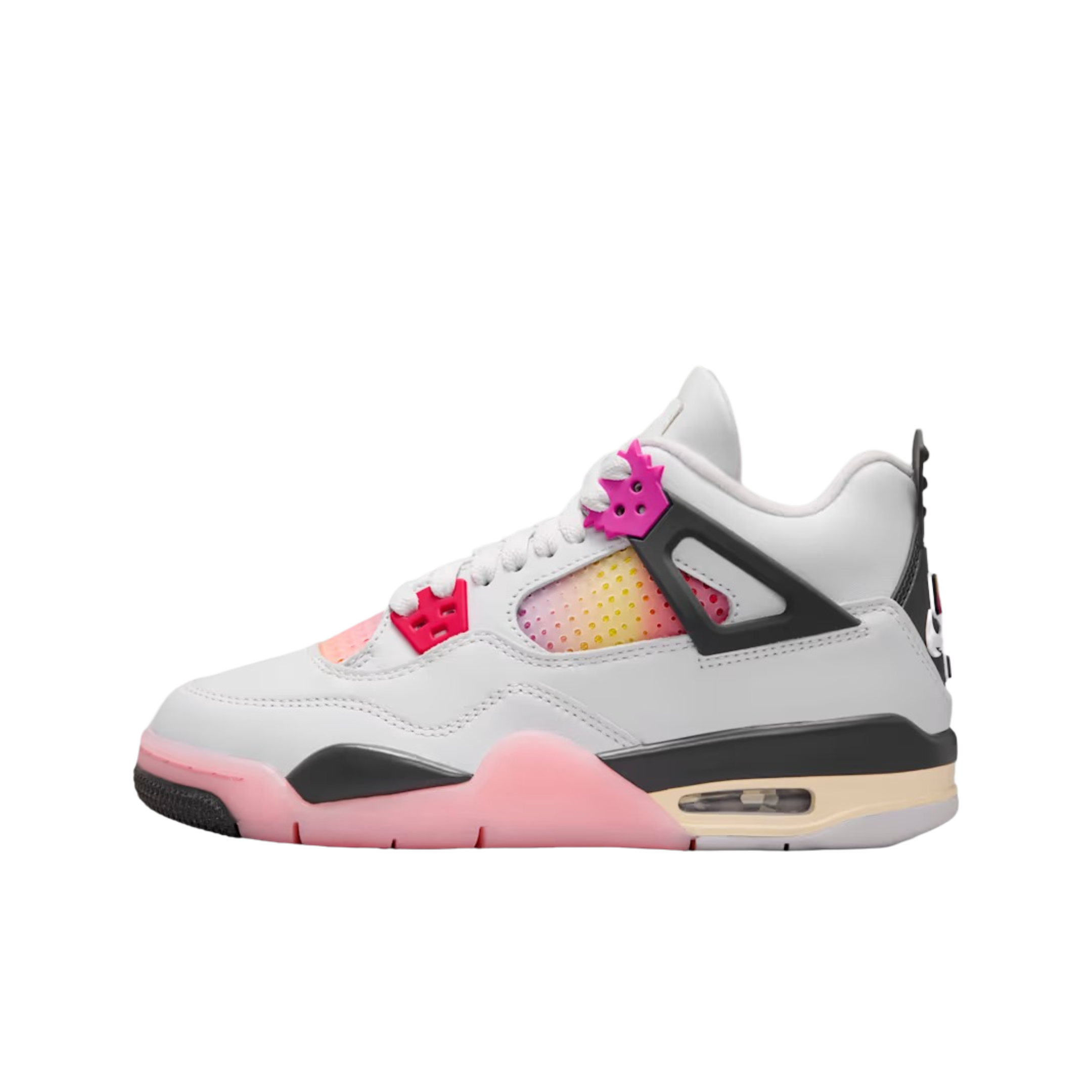 (GS) Air Jordan 4 Retro "Comic Dunk" (2026) [IO2361-100] Sneakers in White | FOOT NINJAS {1}