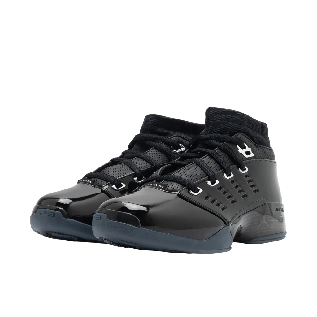 (Men's) Air Jordan 17 Retro Low "Black Patent" (2026) [IV7640-001] Sneakers in Black | FOOT NINJAS {2}