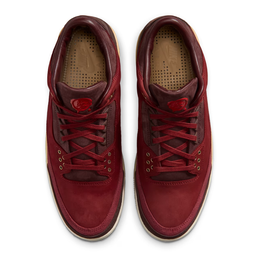 (Men's) Air Jordan 3 Retro Premio "Bin 23" (Edition of 2,300) (2026) [IO7744-600] Sneakers in Red | FOOT NINJAS [4]