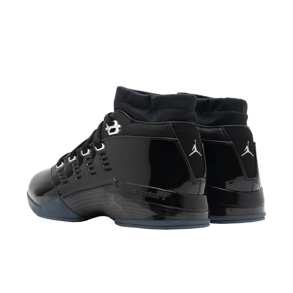(Men's) Air Jordan 17 Retro Low "Black Patent" (2026) [IV7640-001] Sneakers in Black | FOOT NINJAS {3}