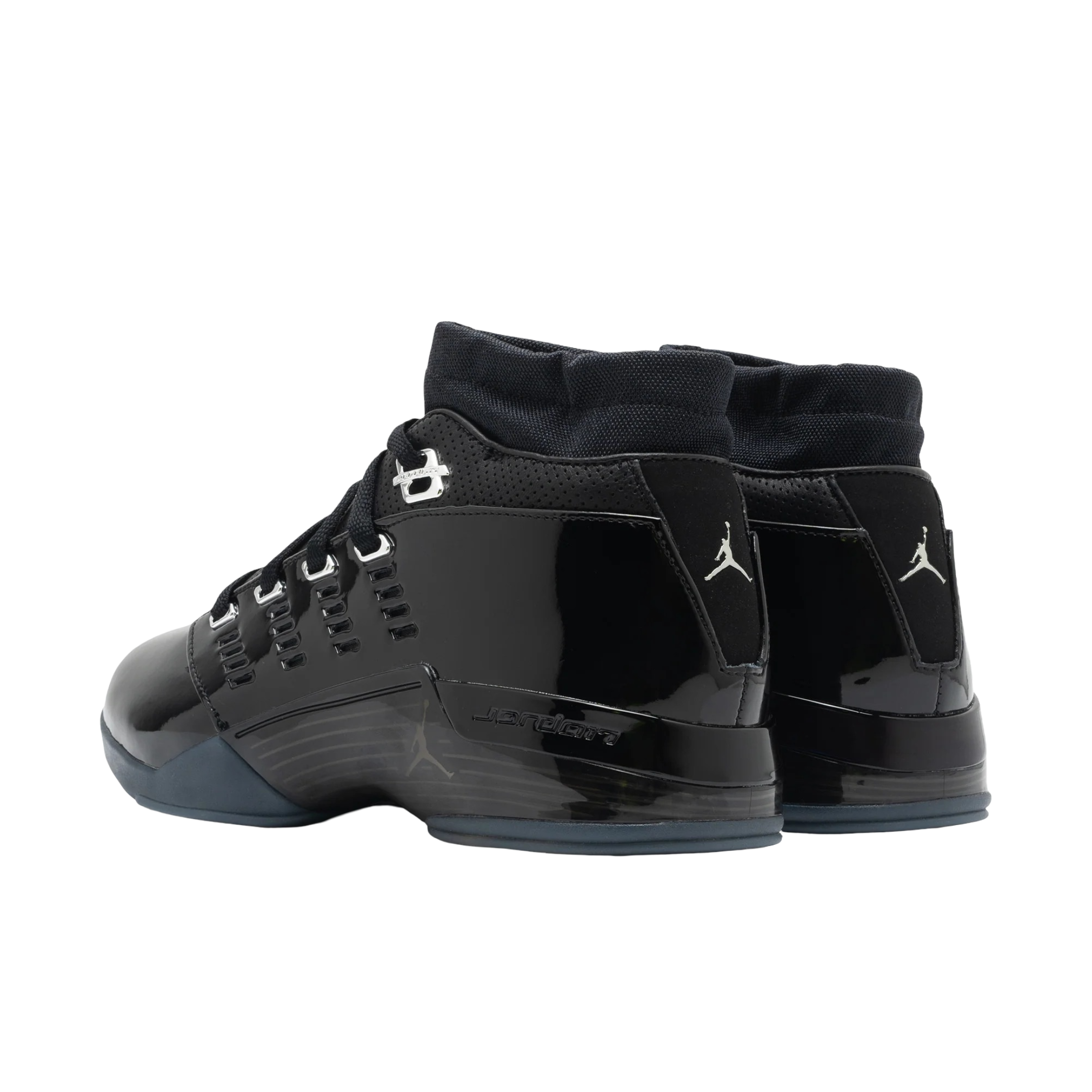 (Men's) Air Jordan 17 Retro Low "Black Patent" (2026) [IV7640-001] Sneakers in Black | FOOT NINJAS {3}
