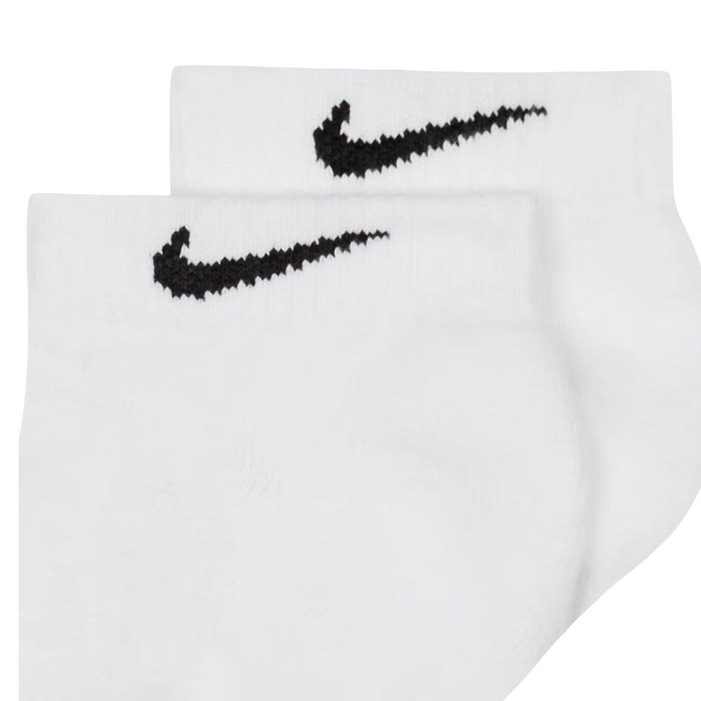 Nike Dri-FIT Everyday Plus Cushioned Training Low Cut Socks (6 Pack) White [SX7042-100]