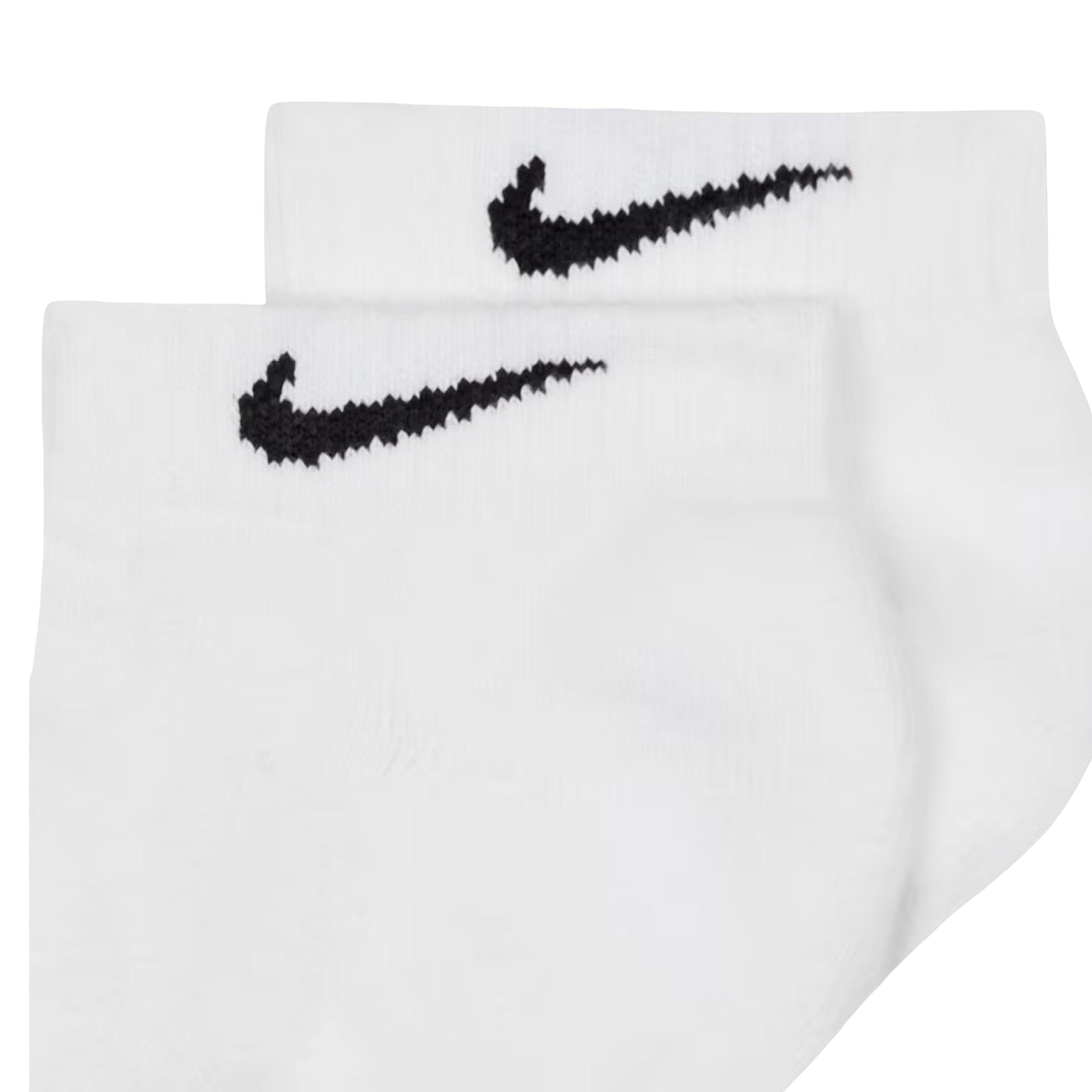 Nike Dri-FIT Everyday Plus Cushioned Training Low Cut Socks (6 Pack) White [SX7042-100]