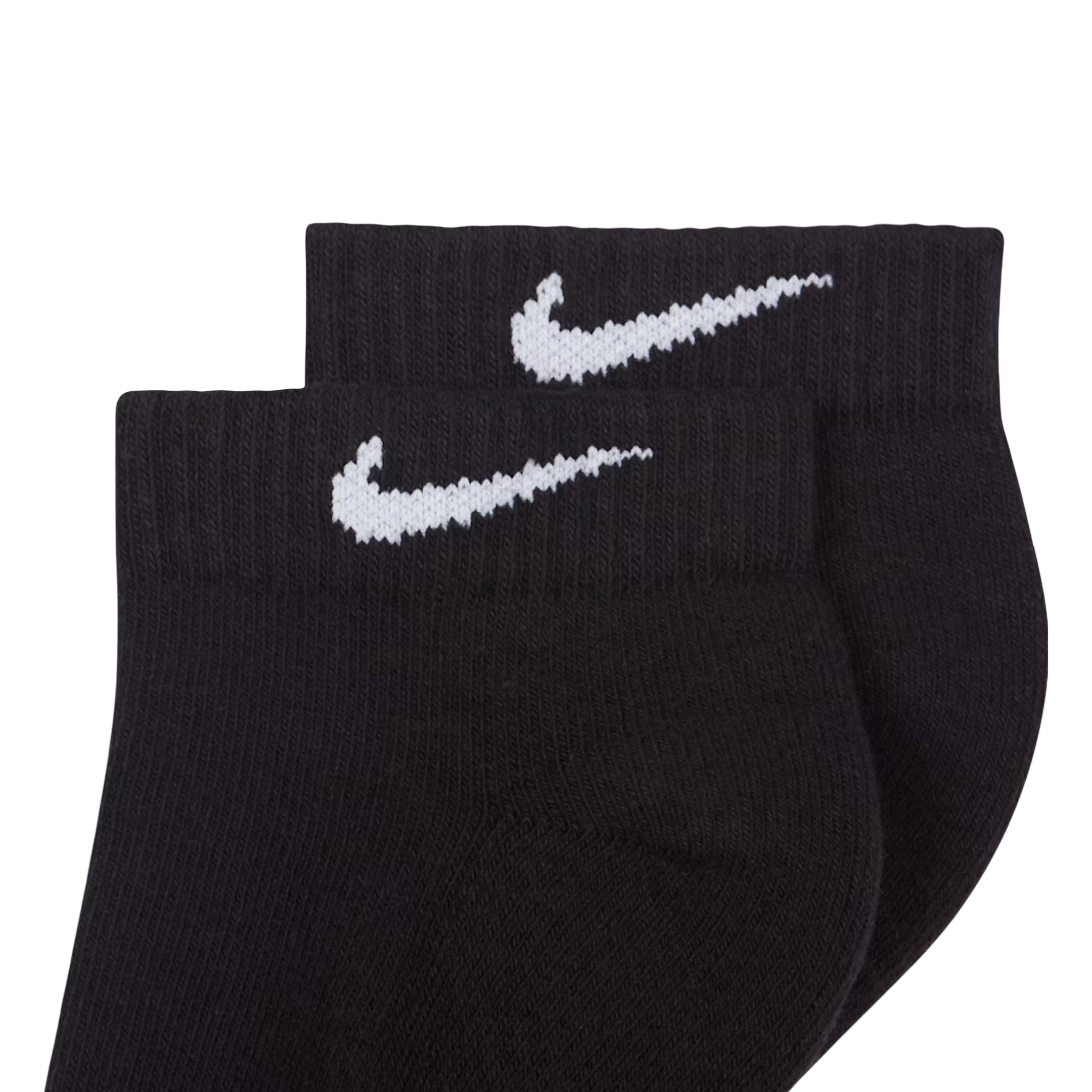 Nike Dri-FIT Everyday Plus Cushioned Training Low Cut Socks (6 Pack) Black [SX7042-010]