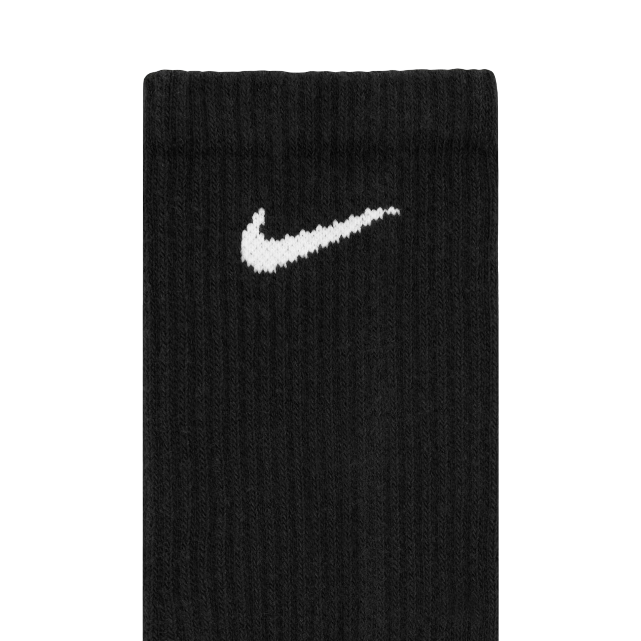 Nike Dri-FIT Everyday Plus Cushioned High Training Crew Socks (6 Pack) White / Black / Carbon Heather Grey [SX6897-965] | FOOT NINJAS {7}