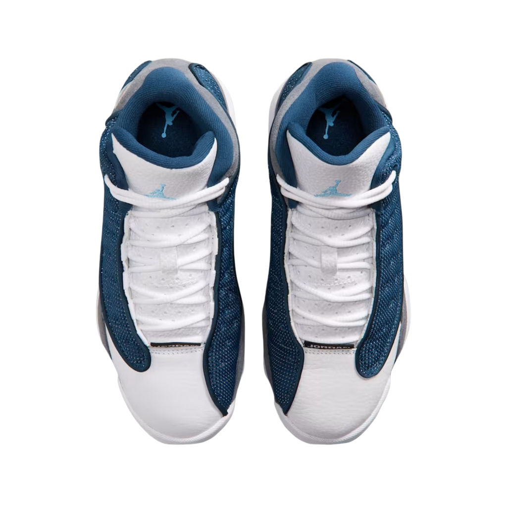 (GS) Air Jordan 13 Retro "Flint Grey" (2026) [DJ3003-400] Sneakers in Blue | FOOT NINJAS {4}