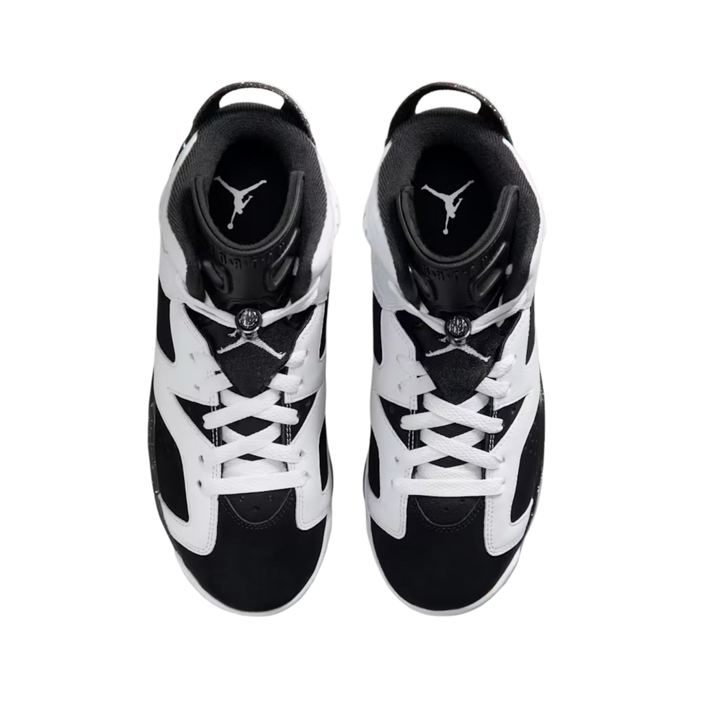 (GS) Air Jordan 6 Retro "Oreo" (2026) [384665-108] Sneakers in Black | FOOT NINJAS {4}