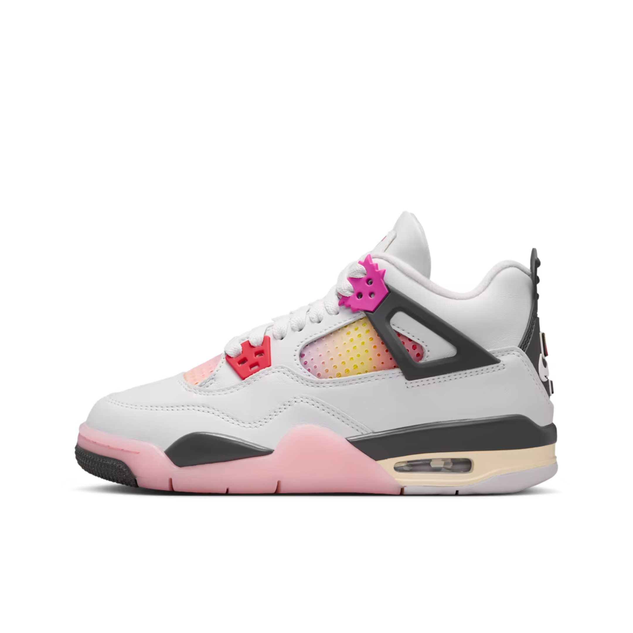 [PRE-ORDER] (GS) Air Jordan 4 Retro "Comic Dunk" (2026) [IO2361-100] Sneakers in White | FOOT NINJAS [1]