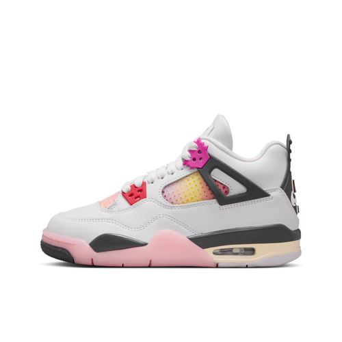 [PRE-ORDER] (GS) Air Jordan 4 Retro "Comic Dunk" (2026) [IO2361-100] Sneakers in White | FOOT NINJAS [1]