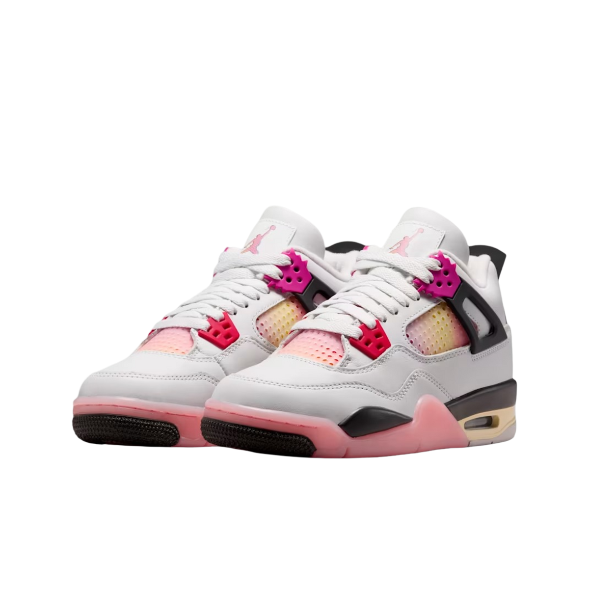 (GS) Air Jordan 4 Retro "Comic Dunk" (2026) [IO2361-100] Sneakers in White | FOOT NINJAS {3}