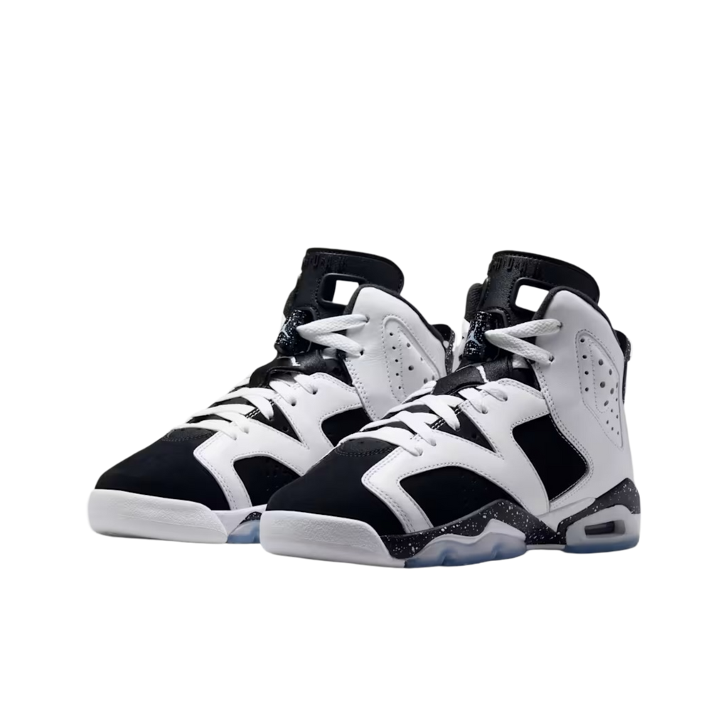 (GS) Air Jordan 6 Retro "Oreo" (2026) [384665-108] Sneakers in Black | FOOT NINJAS {3}