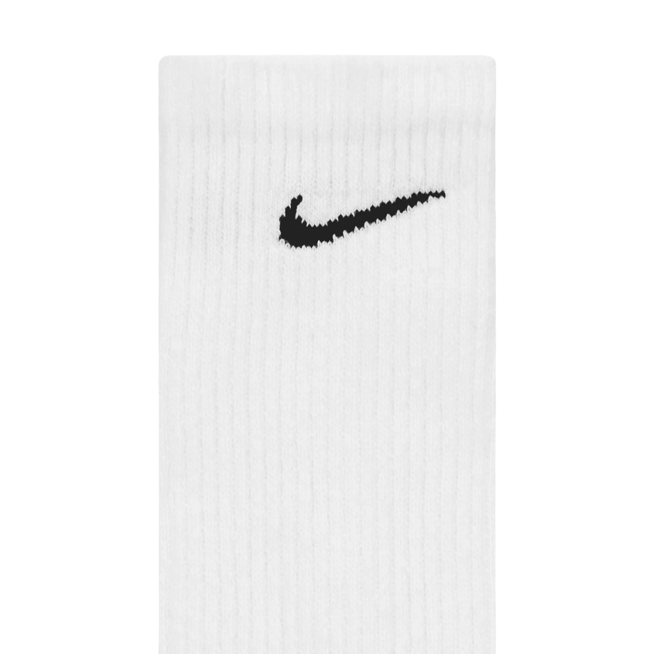 Nike Dri-FIT Everyday Plus Cushioned High Training Crew Socks (6 Pack) White / Black / Carbon Heather Grey [SX6897-965] | FOOT NINJAS {5}
