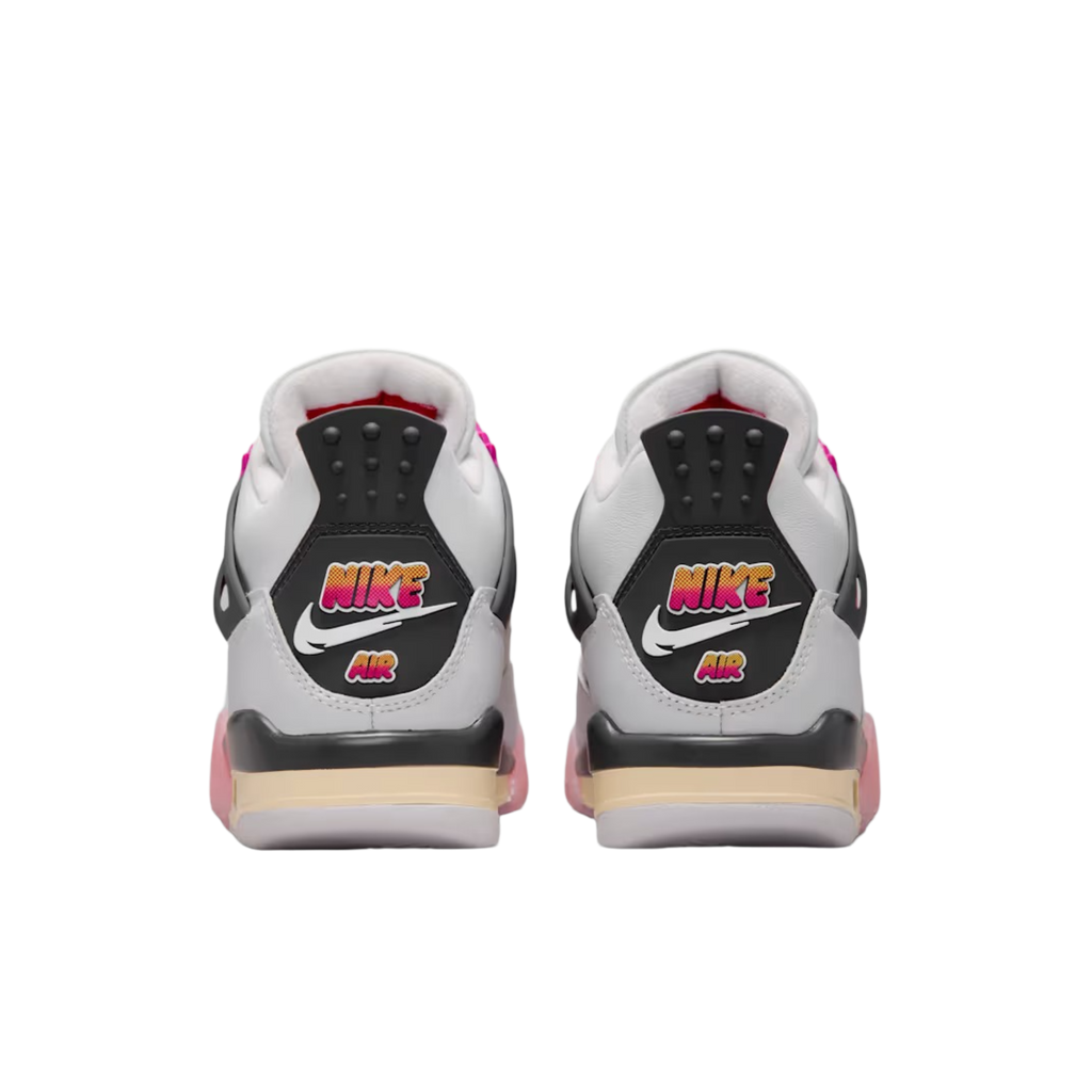 (GS) Air Jordan 4 Retro "Comic Dunk" (2026) [IO2361-100] Sneakers in White | FOOT NINJAS {5}