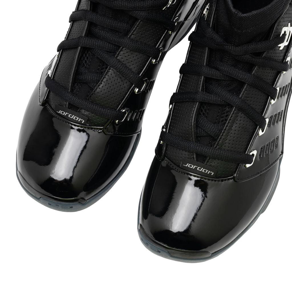 (Men's) Air Jordan 17 Retro Low "Black Patent" (2026) [IV7640-001] Sneakers in Black | FOOT NINJAS {6}