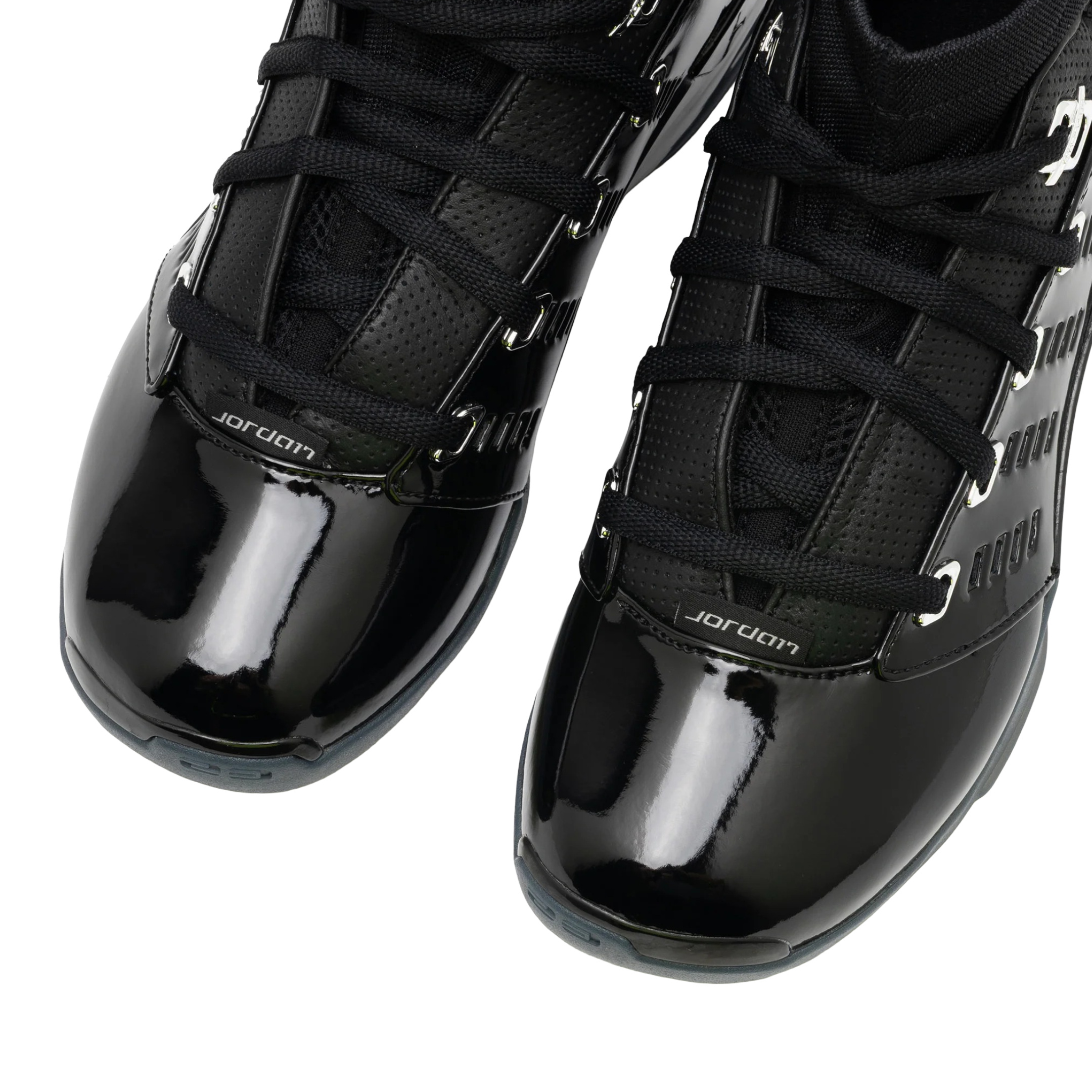 (Men's) Air Jordan 17 Retro Low "Black Patent" (2026) [IV7640-001] Sneakers in Black | FOOT NINJAS {6}