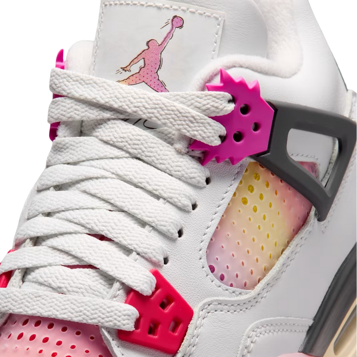 (GS) Air Jordan 4 Retro "Comic Dunk" (2026) [IO2361-100] Sneakers in White | FOOT NINJAS {7}