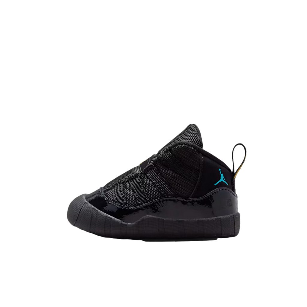 (Crib Bootie) Air Jordan 11 Retro "Black / Gamma Blue" (2025) [CI6165-047] Sneakers in Black | FOOT NINJAS [1]