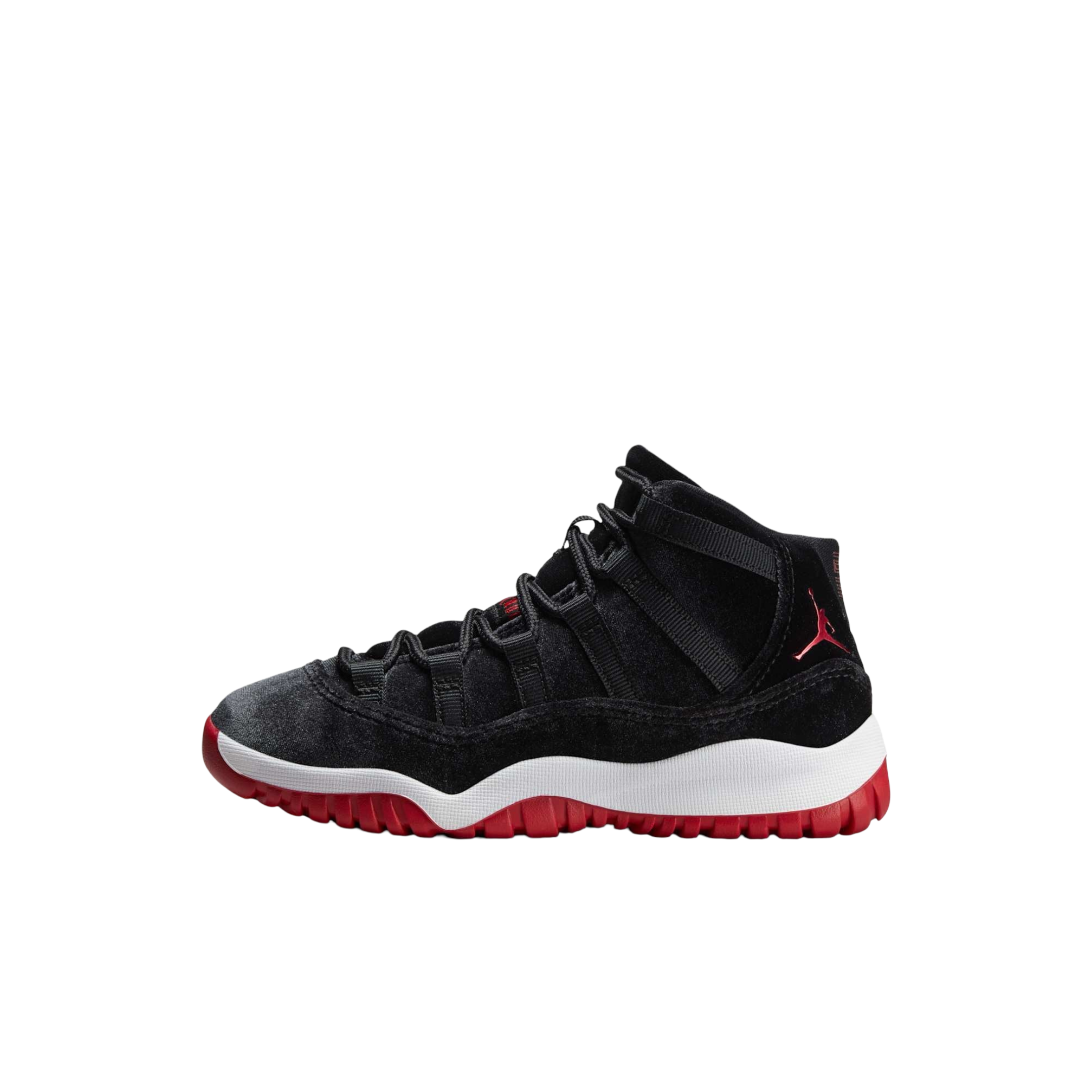 (PS) Air Jordan 11 Retro "Bred Velvet" (2024) [HF7807-061] Sneakers in Black | FOOT NINJAS [1]