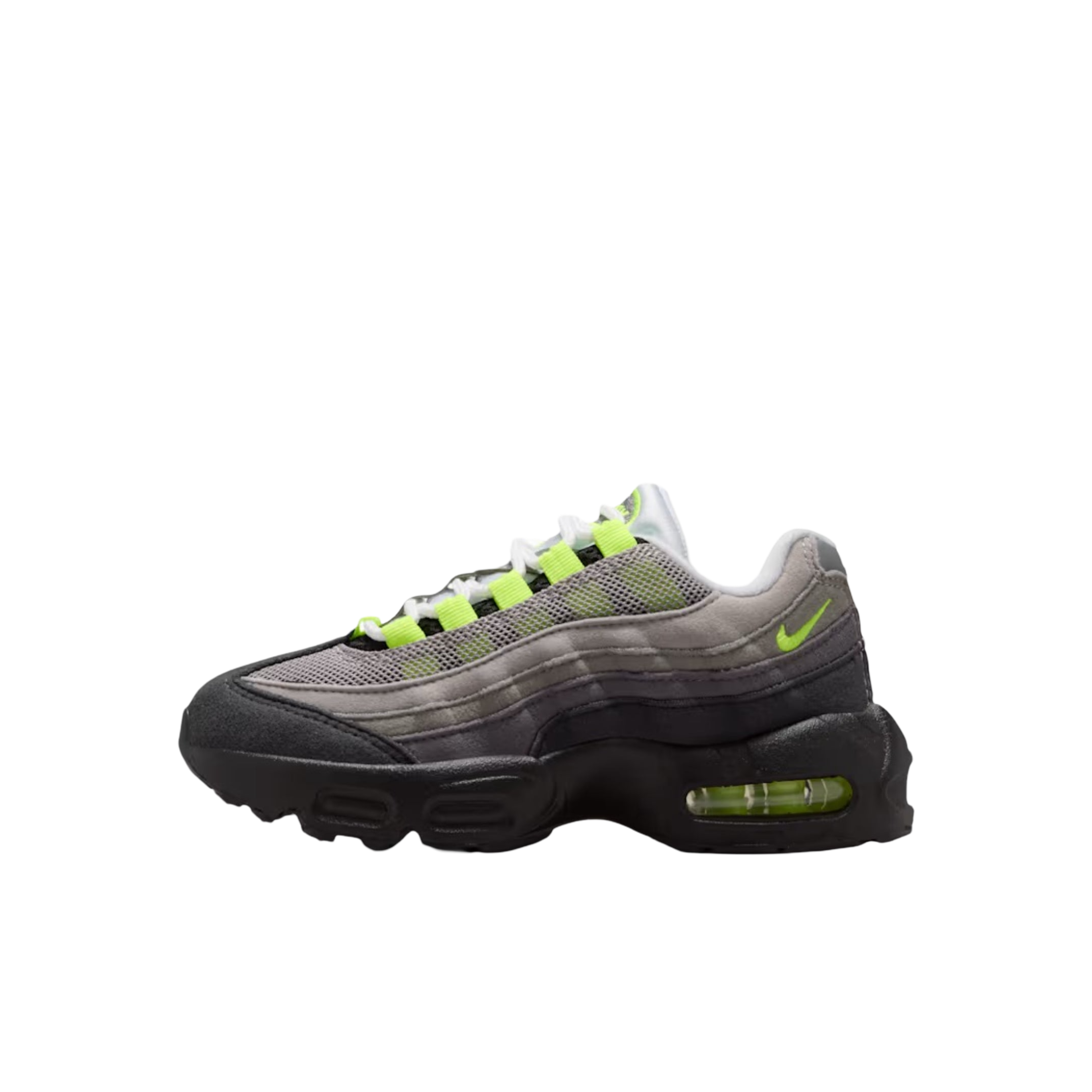 (PS) Nike Air Max 95 OG Big Bubble "Neon Yellow" (2026) [905461-050] Sneakers in Grey | FOOT NINJAS [1]