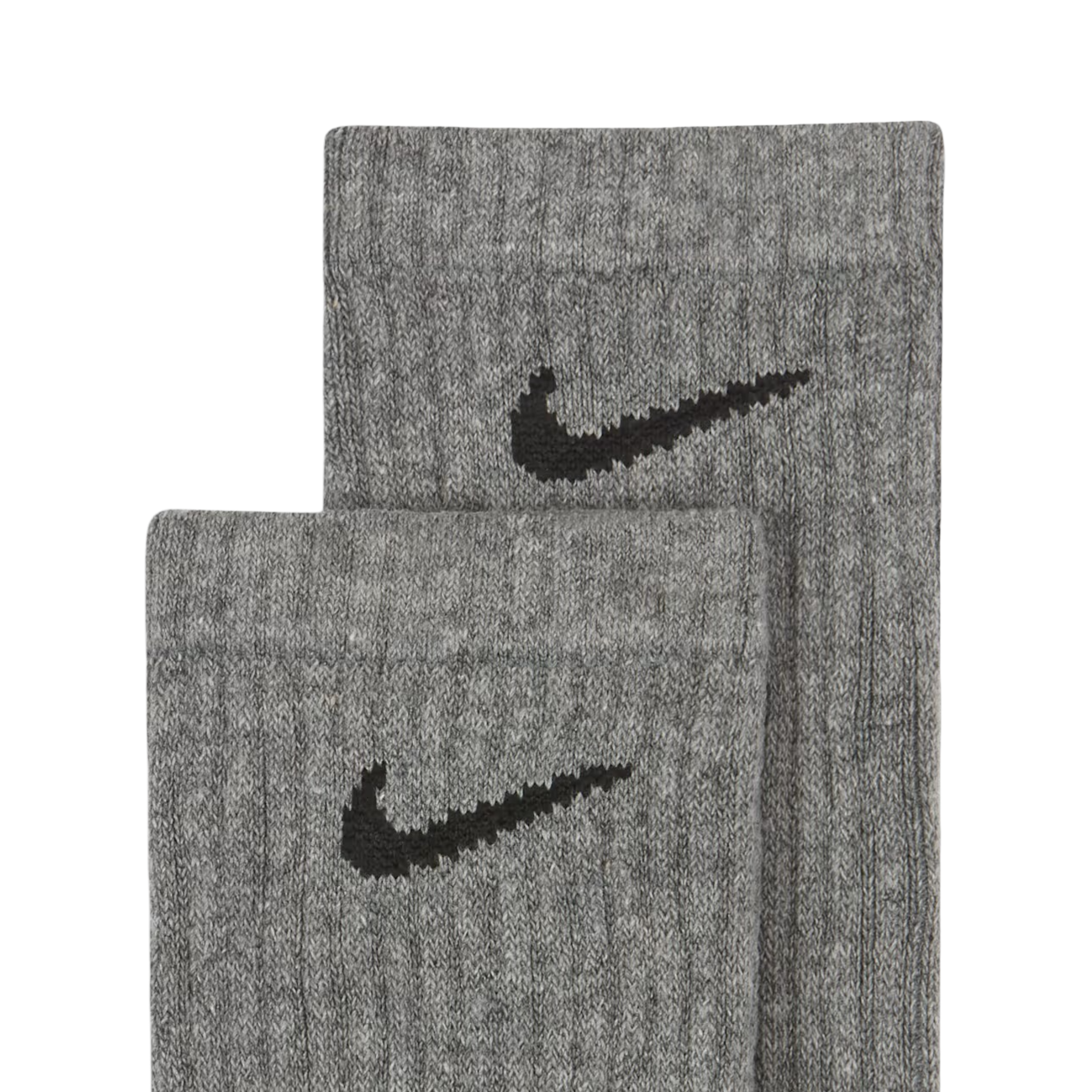 Nike Dri-FIT Everyday Cushioned High Training Crew Socks (6 Pack) Carbon Heather Grey [SX7666-064] | FOOT NINJAS {4}