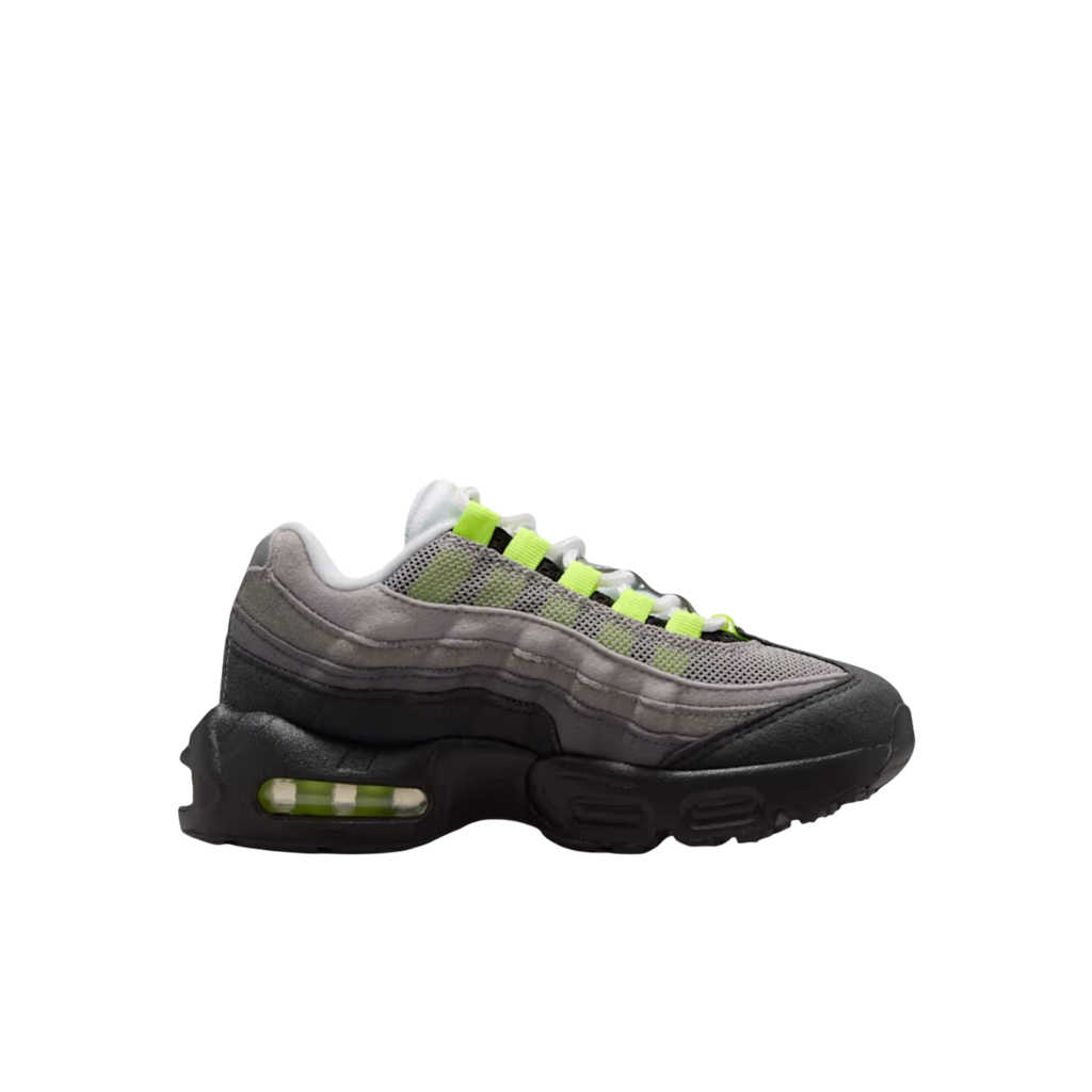 (PS) Nike Air Max 95 OG Big Bubble "Neon Yellow" (2026) [905461-050] Sneakers in Grey | FOOT NINJAS [2]