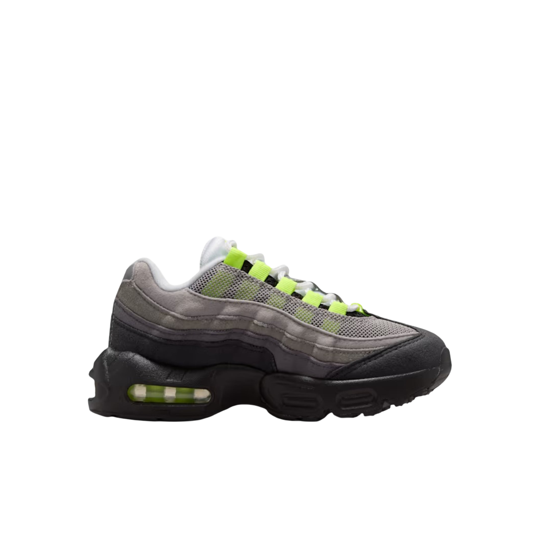 (PS) Nike Air Max 95 OG Big Bubble "Neon Yellow" (2026) [905461-050] Sneakers in Grey | FOOT NINJAS [2]
