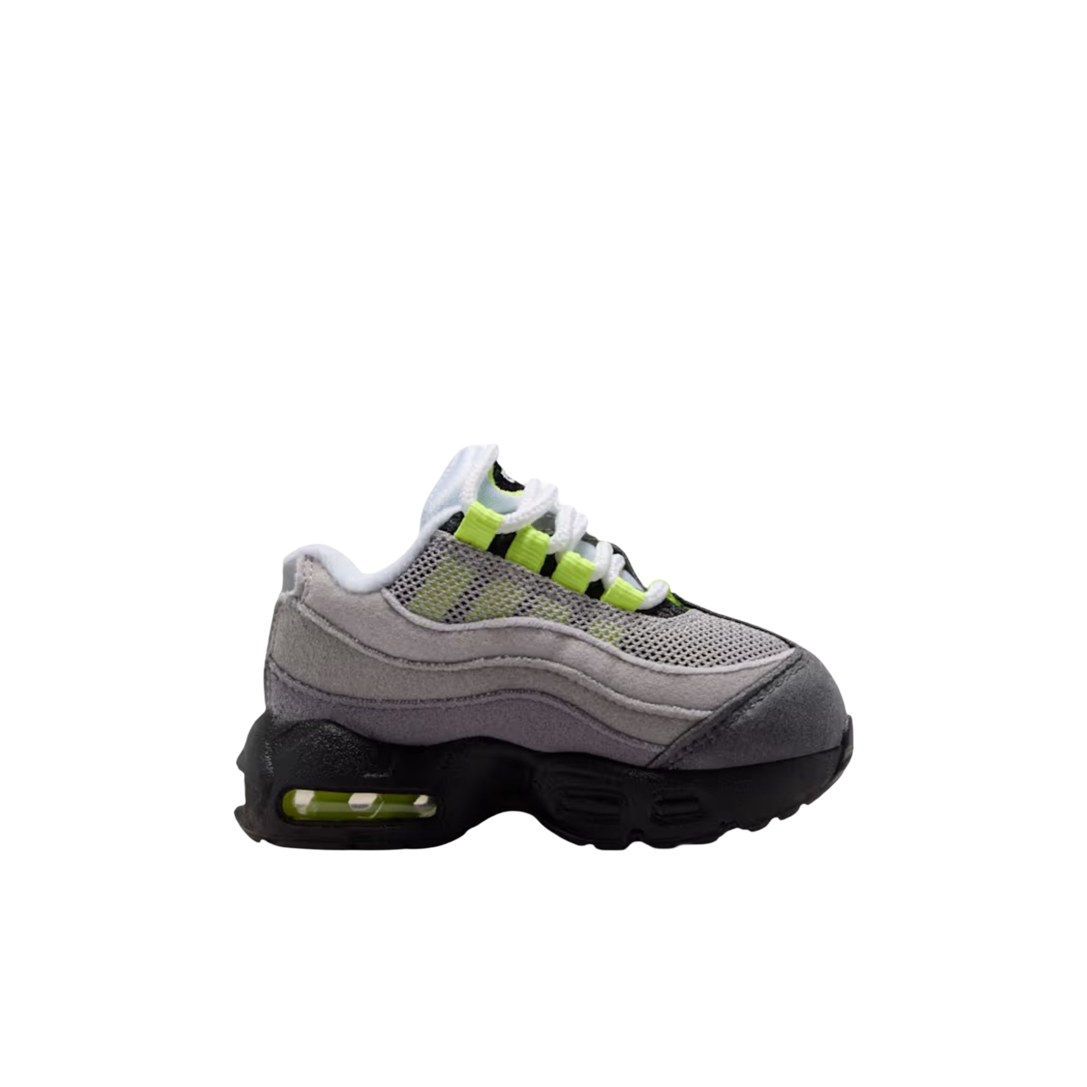 (TD) Nike Air Max 95 OG Big Bubble "Neon Yellow" (2026) [905462-050] Sneakers in Grey | FOOT NINJAS [2]
