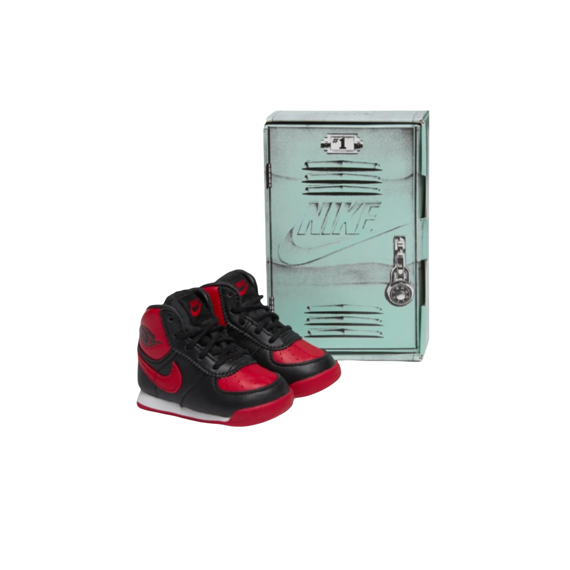 (TD) Air Jordan 1 High OG '85 "Bred / Banned" (2025) [DV3655-067] Sneakers in Black | FOOT NINJAS [2]